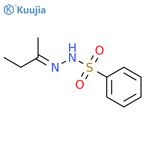 N'-[(2E)-butan-2-ylidene]benzenesulfonohydrazide structure