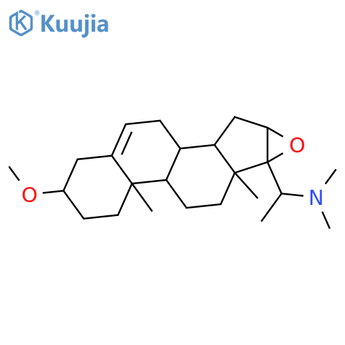20-Aminopregna-5,16-dien-3-ol; (3β,20S)-form, 16α,17α-Epoxide, Me ether, N,N-di-Me structure