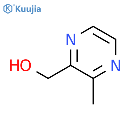 (3-Methylpyrazin-2-yl)methanol structure