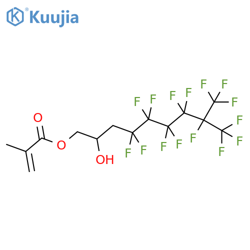 3-(Perfluoro-5-methylhexyl)-2-hydroxypropyl methacrylate structure