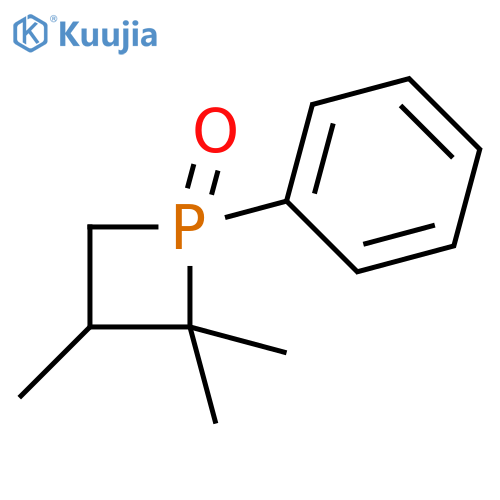 Phosphetane,2,2,3-trimethyl-1-phenyl-, 1-oxide structure