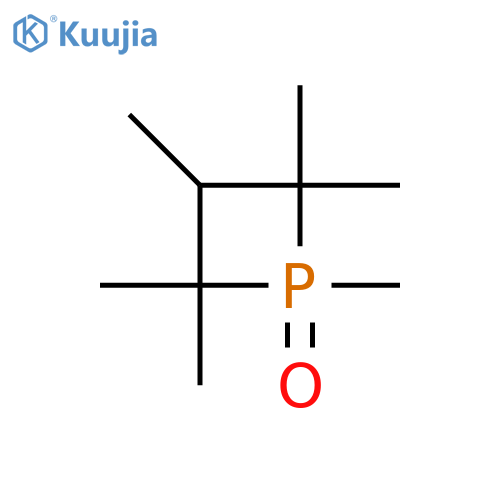 1,2,2,3,4,4-Hexamethylphosphetane 1-oxide structure