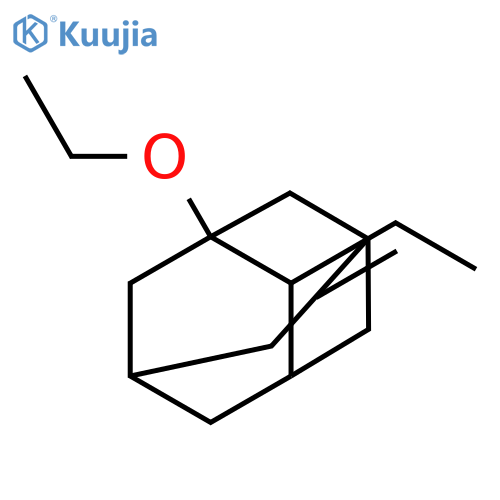 Tricyclo[3.3.1.13,7]decane,1-ethoxy-2-ethylidene-, (E)- (9CI) structure