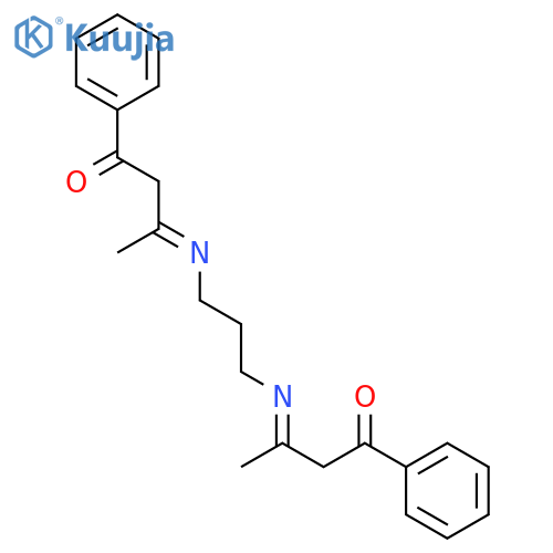 1-Butanone,3,3'-(1,3-propanediyldinitrilo)bis[1-phenyl- structure