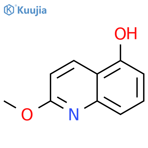 2-methoxy-5-Quinolinol structure