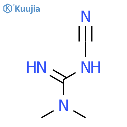 N’-Cyano-N,N-dimethylguanidine structure