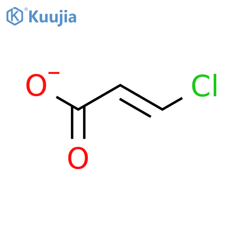 cis-3-Chloroacrylic acid structure