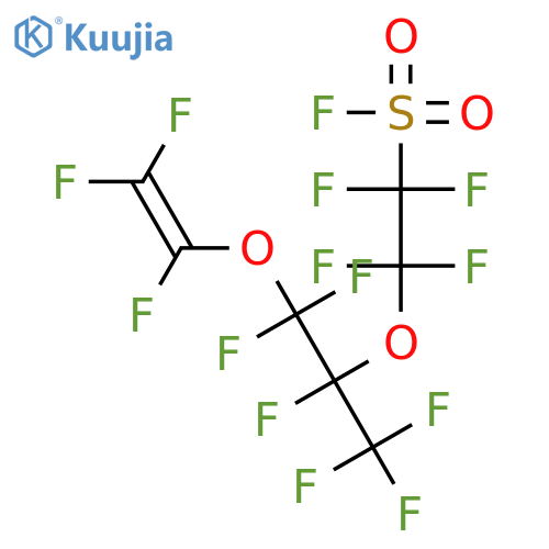 Perfluoro(4-methyl-3,6-dioxaoct-7-ene)sulfonyl fluoride structure