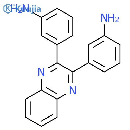3,3'-(Quinoxaline-2,3-diyl)dianiline structure