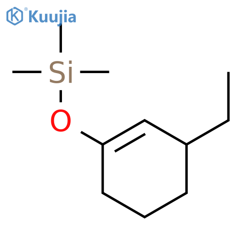 (3-Ethyl-1-cyclohexen-1-yl)oxytrimethylsilane structure