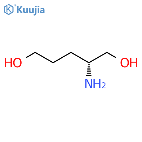 (R)-2-Amino-1,5-pentanediol structure