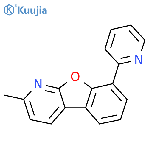 2-Methyl-8-(pyridin-2-yl)benzofuro[2,3-b]pyridine structure