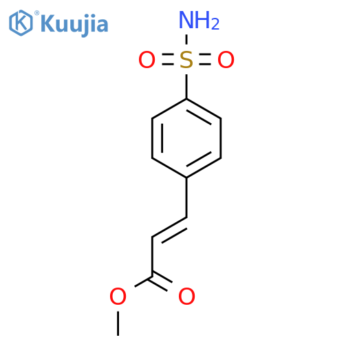 Methyl 3-(4-sulfamoylphenyl)prop-2-enoate structure