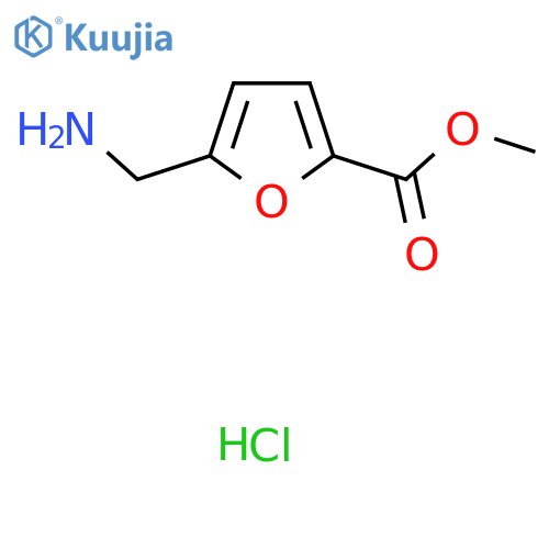 methyl 5-(aminomethyl)furan-2-carboxylate hydrochloride structure