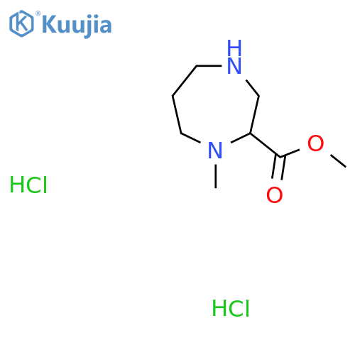 Methyl 1-methyl-1,4-diazepane-2-carboxylate dihydrochloride structure