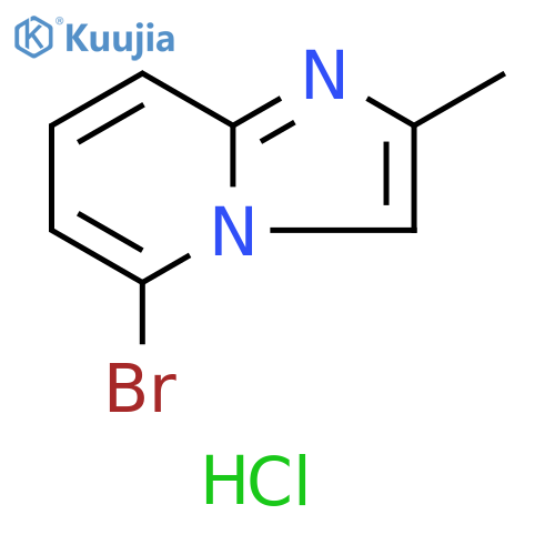 5-Bromo-2-methylimidazo1,2-apyridine Hydrochloride structure