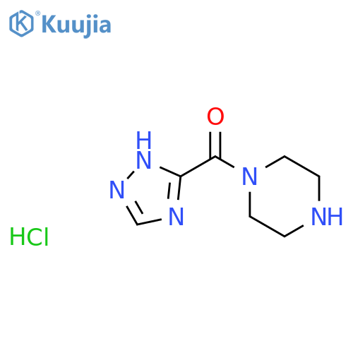 1-(1H-1,2,4-triazol-3-ylcarbonyl)piperazine Hydrochloride structure