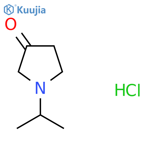 1-isopropyl-3-pyrrolidinone hydrochloride structure