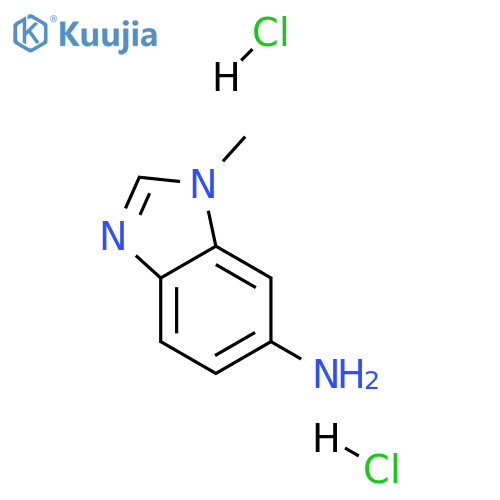 1-methyl-1H-benzimidazol-6-amine dihydrochloride structure