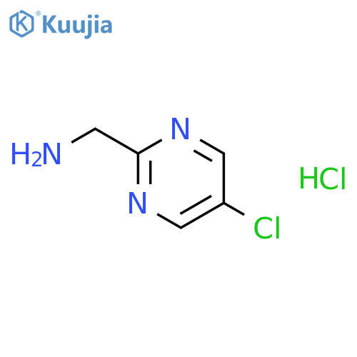 (5-Chloropyrimidin-2-yl)methanamine hydrochloride structure