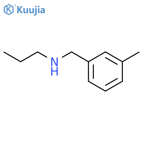N-(3-METHYLPHENYLMETHYL)PROPYLAMINE structure