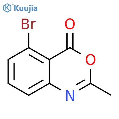 5-bromo-2-methyl-3,1-benzoxazin-4-one structure