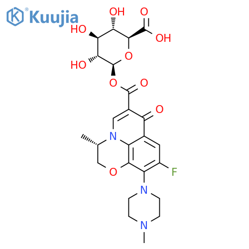 Levofloxacin Acyl-b-D-glucuronide 80% structure