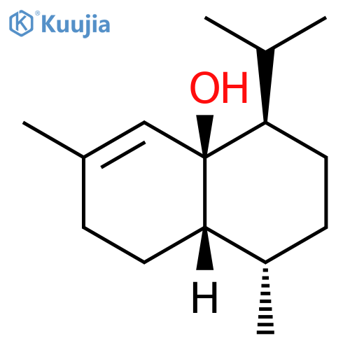 4a(2H)-Naphthalenol, 1,3,4,7,8,8a-hexahydro-1,6-dimethyl-4-(1-methylethyl)-, (1S,4R,4aS,8aS)- structure