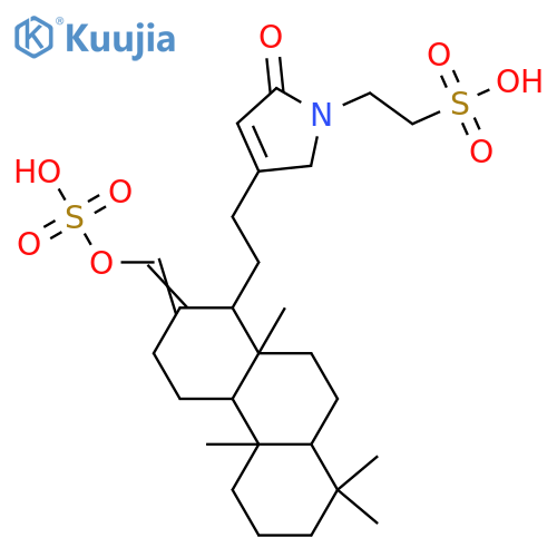 Coscinolactam A; 25-Deoxo, 19-oxo, N-dealkyl, N-(2-sulfoethyl) structure