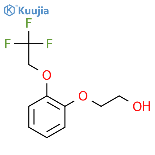 2-2-(2,2,2-Trifluoroethoxy)phenoxy-ethanol structure