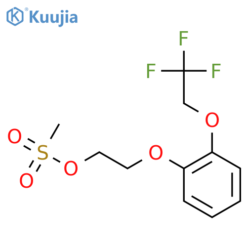 2-2-(2,2,2-Trifluoroethoxy)phenoxyethyl Methanesulfonate structure