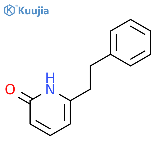2(1H)-Pyridinone, 6-(2-phenylethyl)- structure