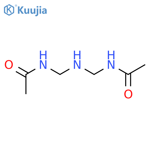 Acetamide, N,N'-[iminobis(methylene)]bis- structure