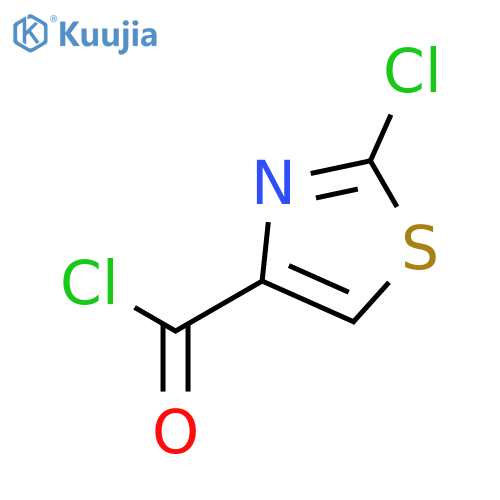 2-chloro-1,3-thiazole-4-carbonyl chloride structure