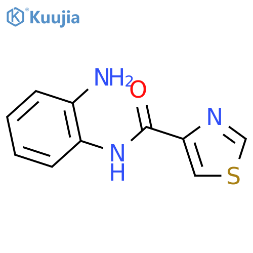 4-Thiazolecarboxamide, N-(2-aminophenyl)- structure