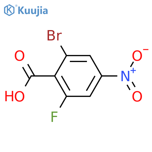 2-bromo-6-fluoro-4-nitrobenzoic acid structure