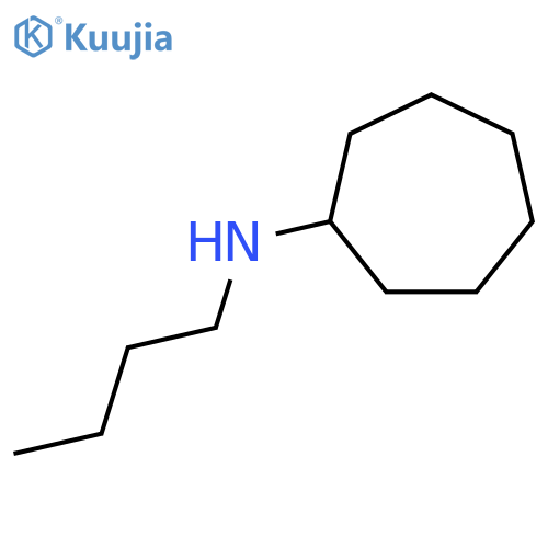 N-Butylcycloheptanamine structure
