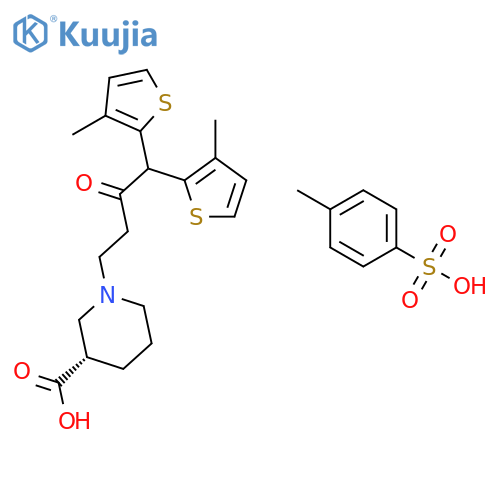 Keto Tiagabine Tosylate structure