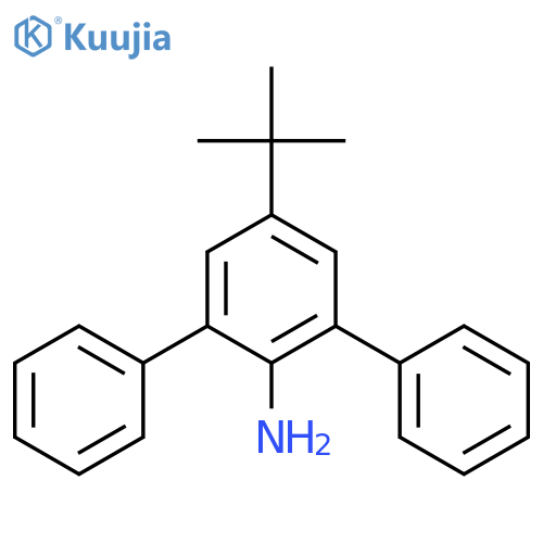 [1,1':3',1''-Terphenyl]-2'-amine, 5'-(1,1-dimethylethyl)- structure