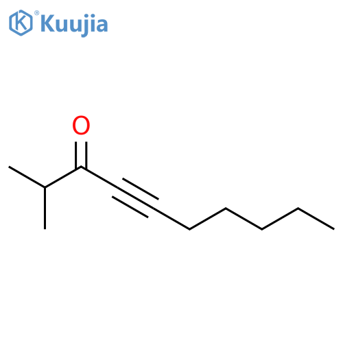 4-Decyn-3-one, 2-methyl- structure