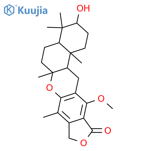 Austalide V; 17α-Alcohol, 5-Me ether structure