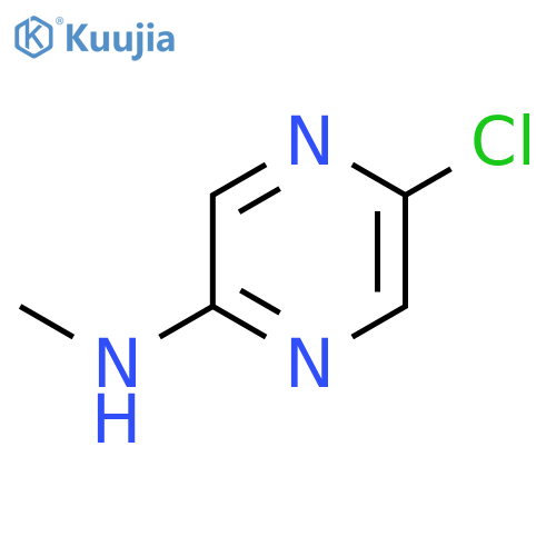 5-Chloro-N-methyl-2-pyrazinamine structure