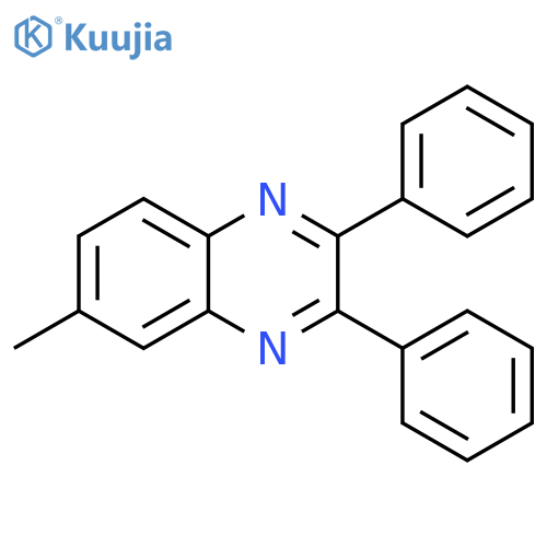6-methyl-2,3-diphenyl-Quinoxaline structure