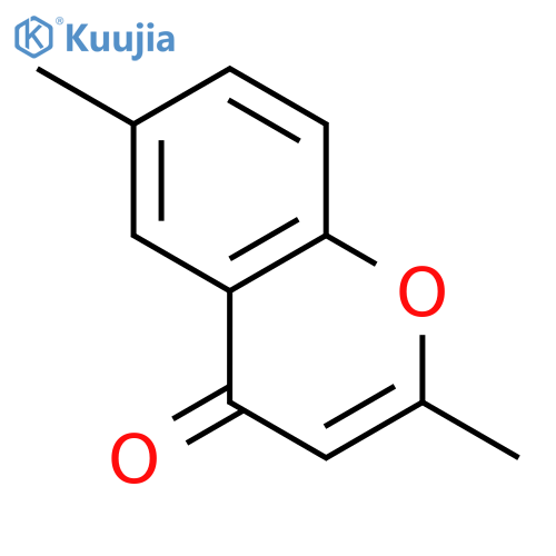 4H-1-Benzopyran-4-one,2,6-dimethyl- structure