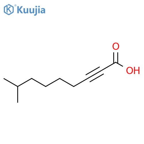 2-Nonynoic acid, 8-methyl- structure