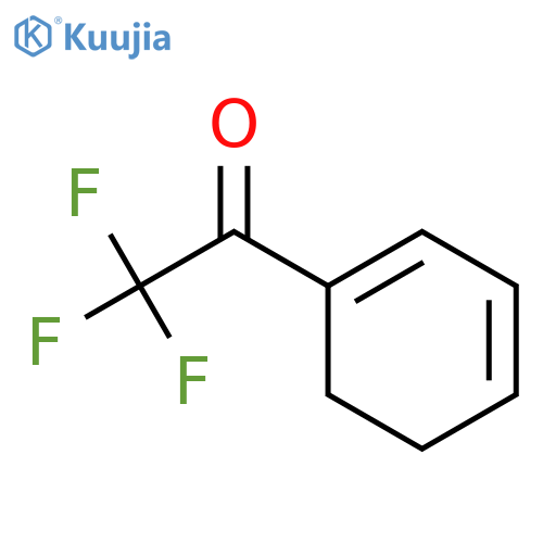 Ethanone, 1-(1,3-cyclohexadien-1-yl)-2,2,2-trifluoro- (9CI) structure