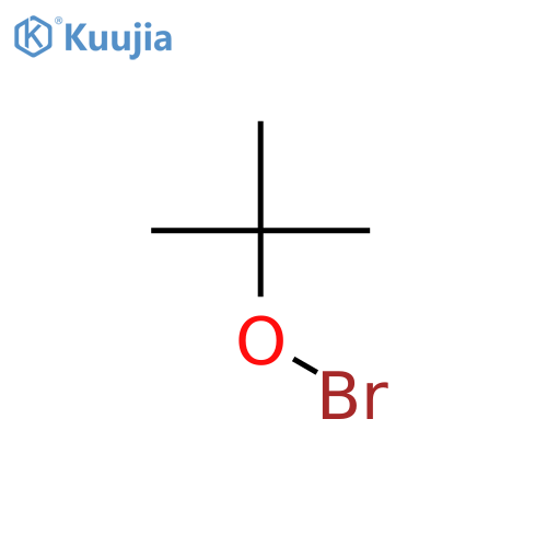 tert-Butyl hypobromite structure