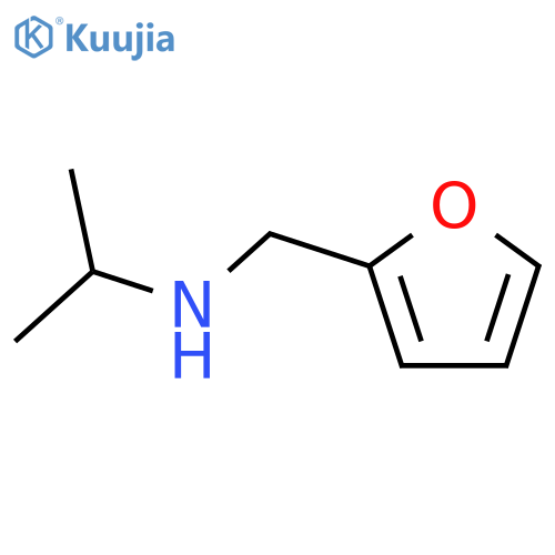 (furan-2-ylmethyl)(propan-2-yl)amine structure