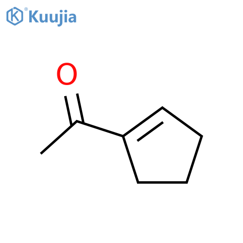 1-(cyclopent-1-en-1-yl)ethan-1-one structure