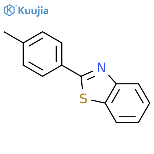 2-(4-methylphenyl)-1,3-benzothiazole structure